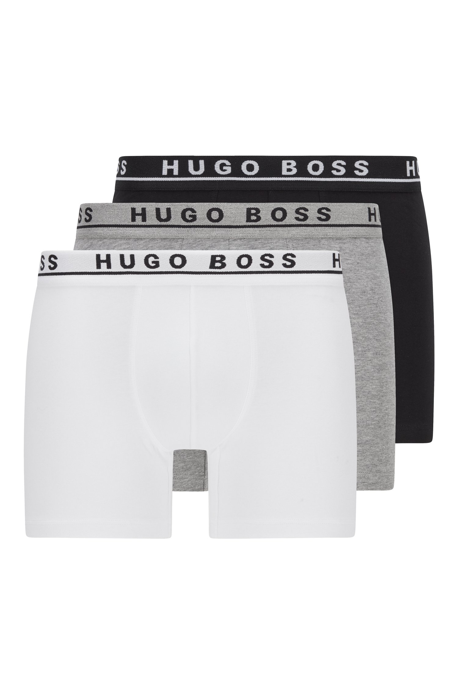 Boxer Brief Hugo Boss de algodón pack de 3