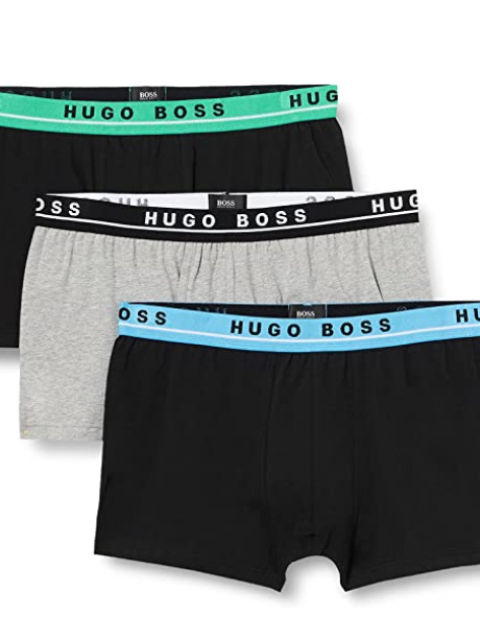 Boxer Trunk Hugo Boss de algodón pack de 3